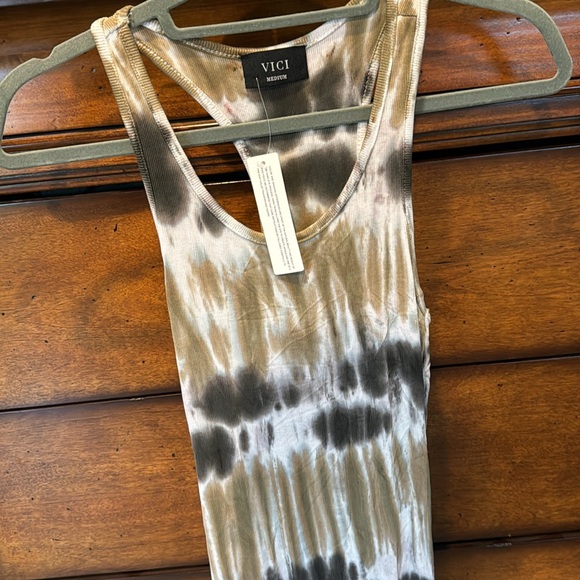 Vici tye dye maxi tank dress - Picture 2 of 3